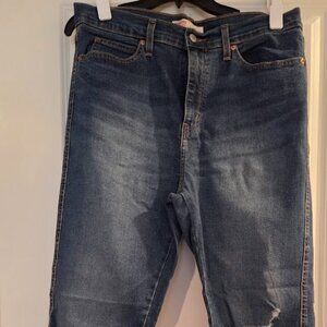 LEVI high rise straight jeans NEW w/o TAGS SIZE 31W (12)